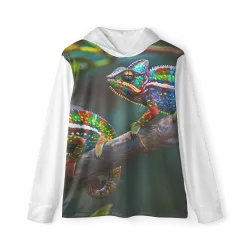 Sweat à capuche de sport pour homme all over